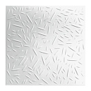 Плитка потолочная (SOLID) С2027 Белая, 500х500мм, 2м2