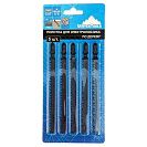 Пилки для электролобзика по дереву Vertextools, T301DL, чистый рез, 110/130мм, 5шт