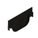 Заглушка канала PolyMax Basic 8010-М, пластиковая (StandartPark) 156х68х30мм, черная (арт. 63011-М)