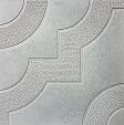 Плитка тротуарная (Анкор) "Фантазия" (300х300х30) серая /240шт (21,81м2)