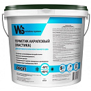 Герметик акриловый оконный Window System для наружного шва паропроницаемый, 7 кг