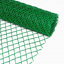 Сетка пластиковая заборная, ячейка 40х40мм, высота 1,2м, длина 10м зеленая