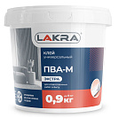 Клей ПВА-М Лакра универсальный Экстра 0,9кг
