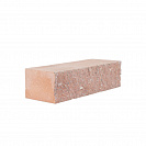 Кирпич бетонный облицовочный полнотелый М250 (Брикстоун) 250х95х65мм, алый, рваный ложок /400