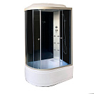 Душевая кабина (BST/ODA) 8037 Правая 800х1200х2150мм, душ, полочка, гидромассаж 6 форсунок, тонированное стекло, высокий под.