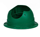 Проходной элемент (Krovent) Base-VT Seam зеленый мох RAL6005 на фальцевую/мягкую кровлю