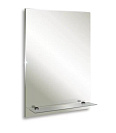 Зеркало Прямоугольник (Silver Mirrors) 390х590мм, с полочкой