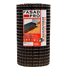 Сетка кладочная базальтовая FasadPro 500мм x 50м, ячейка 25x25мм, прочность 50/50кН/м