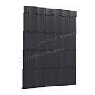 Профиль декоративный Монтерра Х 1,19м 0,4мм серый графит RAL7024