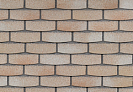 Фасадная плитка (HAUBERK) Камень Травертин, 250х1000/2,2м2