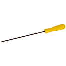 Напильник круглый для заточки цепей Ремоколор, пластмассовая рукоятка, 4х200мм