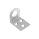 Проушина под навесной замок Кунгур, гнутая, цинк, 40x75мм