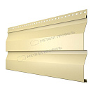 Сайдинг металлический 0,26м 0,4мм слоновая кость RAL1014