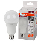 Лампа светодиодная (OSRAM) Е27, 20Вт, 3000К, 1600лм, груша, теплый свет