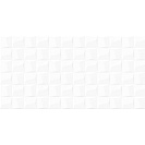 Плитка облицовочная Милони / Miloni (Alma Ceramica) 249х500х8мм, рельеф белый, мозаика (1уп=11шт=1,37кв.м) (арт. TWU2550MLN20)
