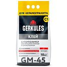 Клей для кафеля Суперполимер Геркулес GM-45, 10кг