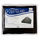 Укрывной материал для защиты от сорняков, черный Удача 60 "UV", 3,2х10м, пакет
