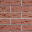 Кирпич клинкерный облицовочный М300 (ЛСР) 250х85х65мм 0,7НФ, темно-красный рустик, эдинбург /480
