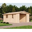 Гараж 20 (Стандарт) 6х4м, брус 44 мм