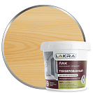 Лак воднодисперсионный тонированный Лакра бесцветный 0,9кг