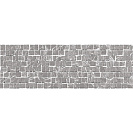 Плитка облицовочная Лоран / Laurent (Alma Ceramica) 246х740х9мм, рельеф серый (1уп=7шт=1,274кв.м) (арт. TWU12LRT27R)