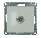 Розетка телевизионная встраиваемая Atlas Design (Systeme Electric/Schneider Electric), белый (ATN000193)