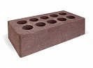 Кирпич бетонный облицовочный М150 (Брикстоун) 250х120х65мм, горький шоколад /320