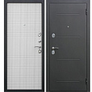 Дверь входная Гарда 7,5 см 2050х860мм, ПРАВАЯ, металл/МДФ, Серебро/Белый ясень