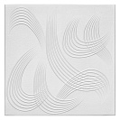 Плитка потолочная (Антарес) 30К Белая, 500х500мм, 2м2