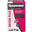 Штукатурка Ceresit Dekor Plus минеральная, декоративная 25кг
