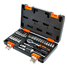 Набор инструментов Вихрь, 1/4", пластиковый кейс, 29 предметов