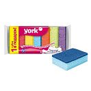Губка для посуды КОЛОР ЛЮКС York, 7 шт