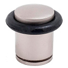 Ограничитель дверной Стандарт 588A-2 SN, цилиндр, никель матовый, 40x40мм