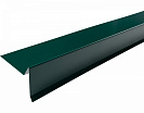 Планка торцевая для ГЧ (130х85х2000) ЗЕЛЕНЫЙ (RAL 6005)
