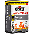 Клей для печей и каминов Термостойкий Геркулес GM-215, 12кг