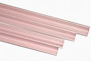 Плинтус потолочный (SOLID) Р02 Агат розовый, 35х35мм, L 1м /250