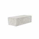 Кирпич бетонный облицовочный М250 (Брикстоун) 225х95х65мм, серый, рваный угловой /400