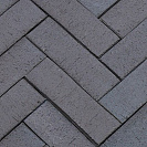 Брусчатка клинкерная ЛСР М-450 250х80х50мм, графитовый лонг Штутгарт /540