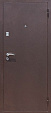 Дверь входная Стройгост 7-2 2050х960мм, ПРАВАЯ, металл/металл, Антик медь