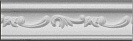 Плинтус потолочный (Антарес) П-560 Белый, 28х28мм, L 1м /100