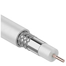 Кабель телевизионный коаксиальный РК-6/U, белый, 100м