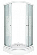 Душевой уголок Узоры А Triton 900х900х1910 мм, стекло узоры, низкий под.