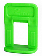 Система выравнивания плитки (Намерение) Ворота зажим, зелёный 2,0мм, 100шт (669-3100)
