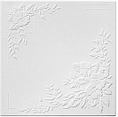 Плитка потолочная (SOLID)  С2068 Белый, 500х500мм, м2