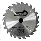 Диск пильный по дереву (Pilorama) 160х20/16мм, 24 зуба