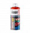 Эмаль для металлочерепицы аэрозольная KUDO KU-03005R винно-красный (RAL 3005) 520мл /6