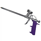 Пистолет для монтажной пены (Vertextools) стальной корпус, пластиковая рукоять, материал ствола - сталь (9019)