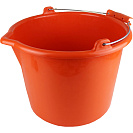 Ведро строительное ударопрочное (Декор) для красок и смесей, 20л