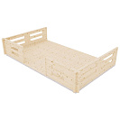 Терраса прямая 4х3м, брус 44 мм