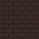 Плитка тротуарная (Выбор) Прямоугольник Б.2.П.6 Коричневый гладкий /14,04м2